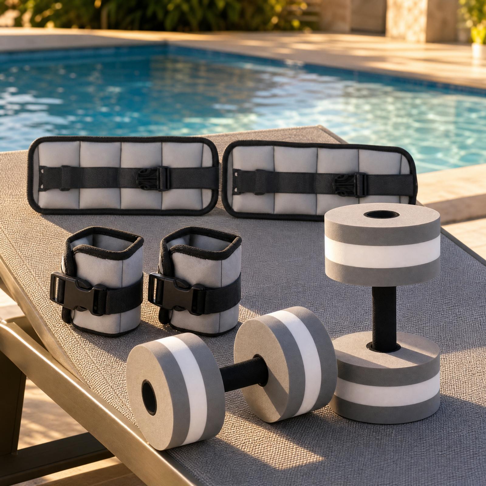 Adjustable Foam Aquatic Dumbbe - đánh giá và giá Aquatic Aerobics