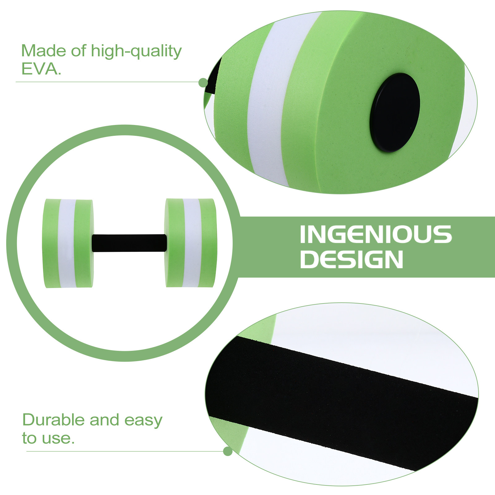 2PCS Eva Aquatic Dumbbells Wat - đánh giá và giá Aquatic Aerobics